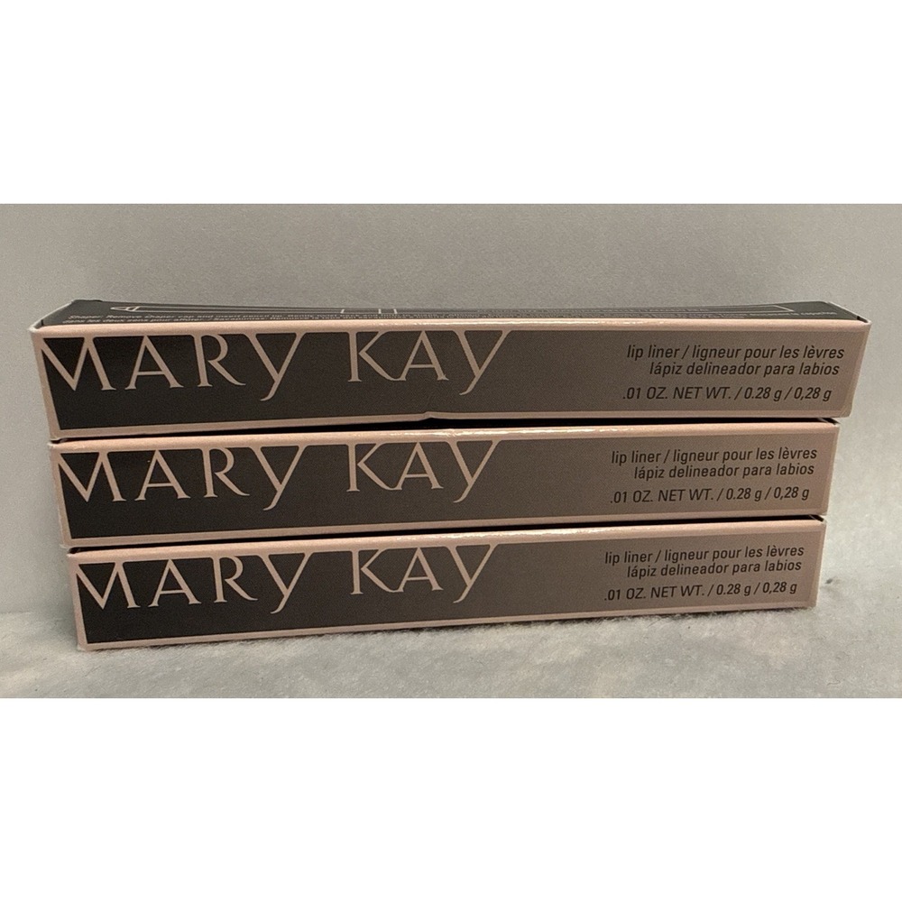 Lot of 3 Mary Kay Lip Liner Red Rouge 085801 Twist Up New Discontinued